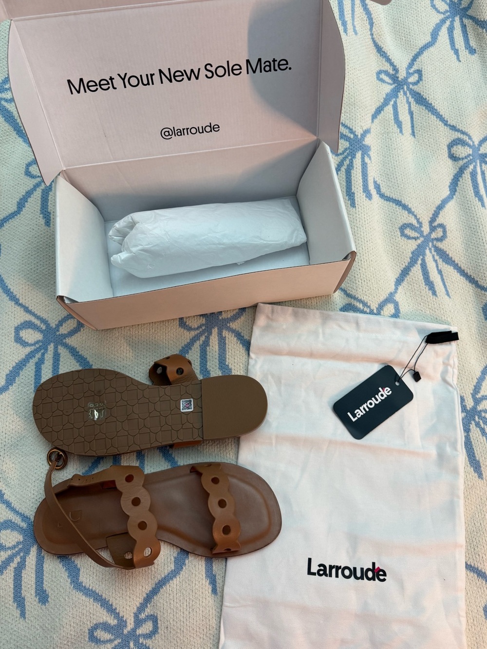 Larroude Florence sandals